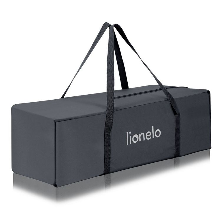 Lionelo, Laura, kompaktowe łóżeczko turystyczne, Grey Concrete