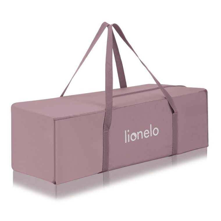 Lionelo, Laura, kompaktowe łóżeczko turystyczne, Pink Nude