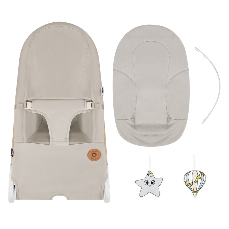 Lionelo, Lilac, bujaczek grawitacyjny, Beige Sand