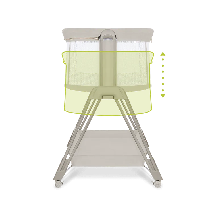 Lionelo, Luna, łóżeczko, Beige Sand