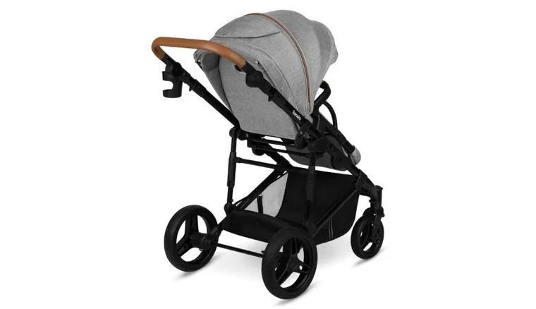 Lionelo, Mari Tour, wózek wielofunkcyjny z zestawem akcesoriów, 2w1, Grey Stone