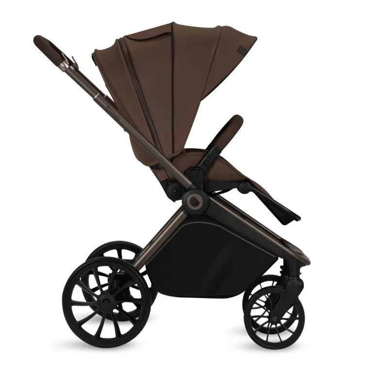 Lionelo, Mika Plus, wózek spacerowy, mocha mousse