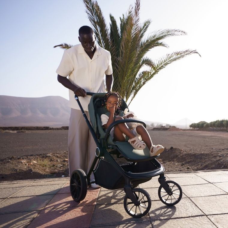 Lionelo, Mika Plus, wózek wielofunkcyjny, 3w1, Brown Rust
