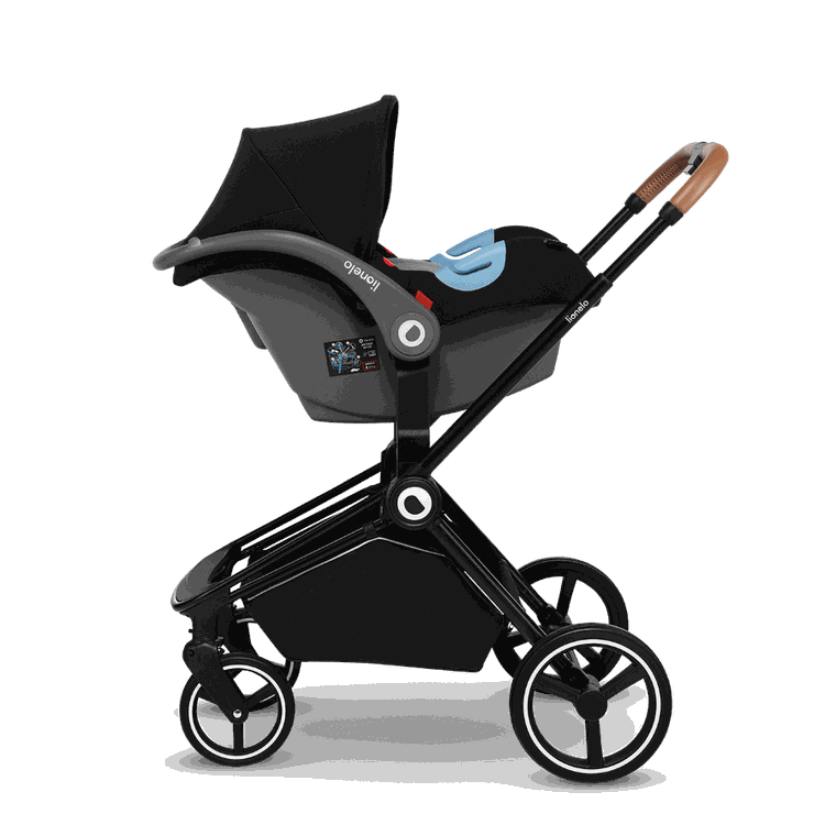 Lionelo, Mika, wózek wielofunkcyjny z fotelikiem, 3w1, Blue Navy