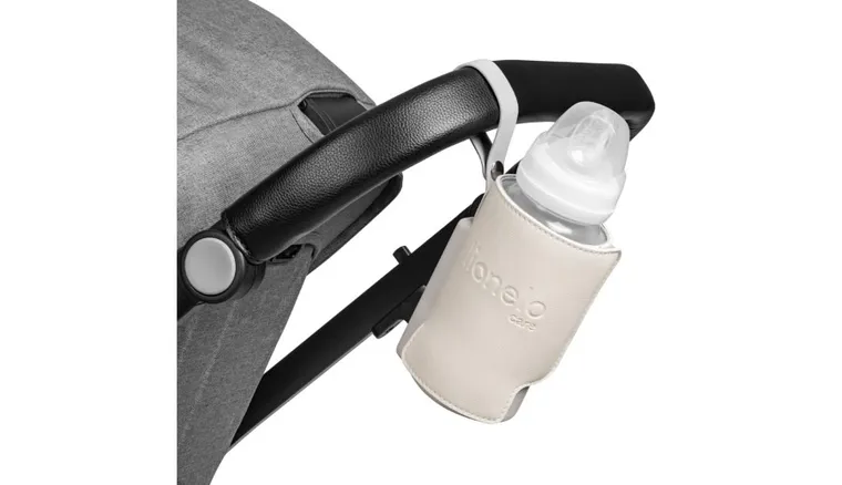 Lionelo, ThermUp Go, przenośny podgrzewacz do butelek, Beige Sand