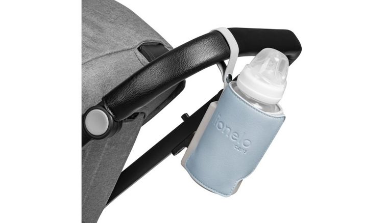 Lionelo, ThermUp Go, przenośny podgrzewacz do butelek, Blue Sky