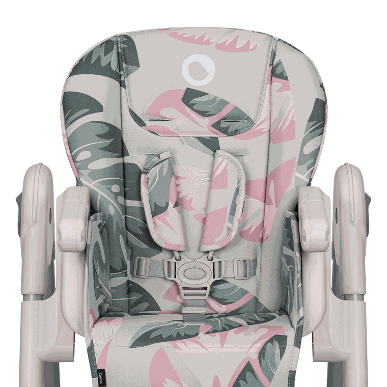 Lionelo, Zanna, krzesełko do karmienia, Pink Bubblegum