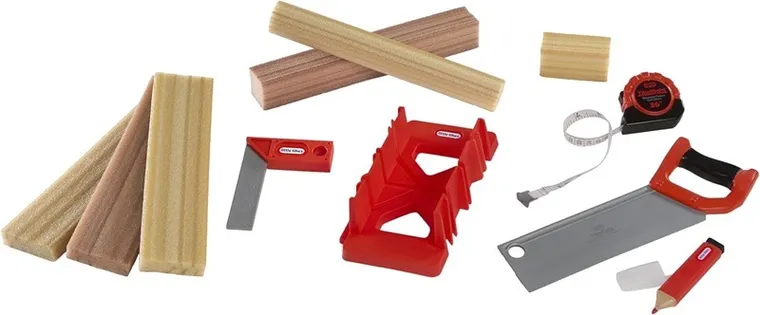 Little Tikes, zestaw do cięcia i pomiaru, stolarka