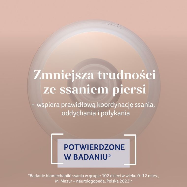 Lovi, Mammafeel, smoczek dynamiczny do karmienia, do kaszki, 6m+