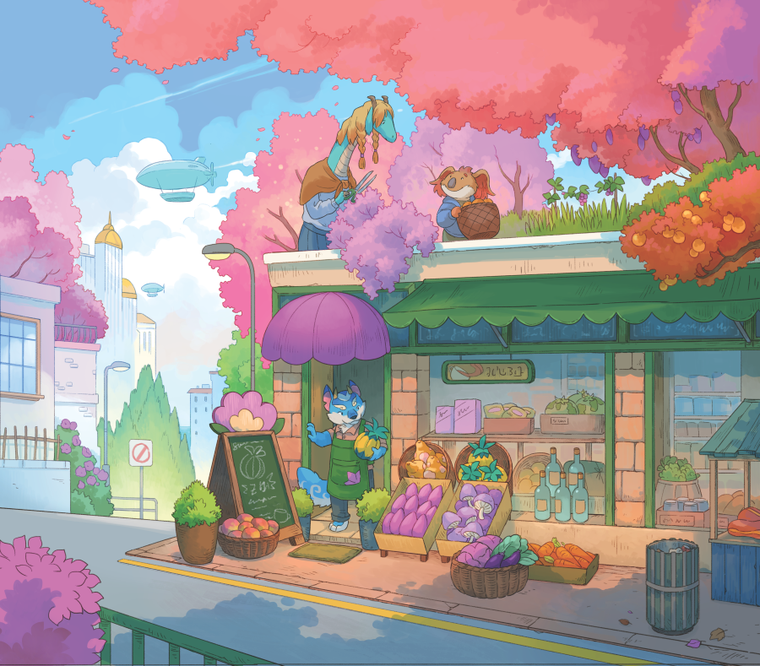 Lucky Duck Games, Zwierzęce rewolucje, gra familijna