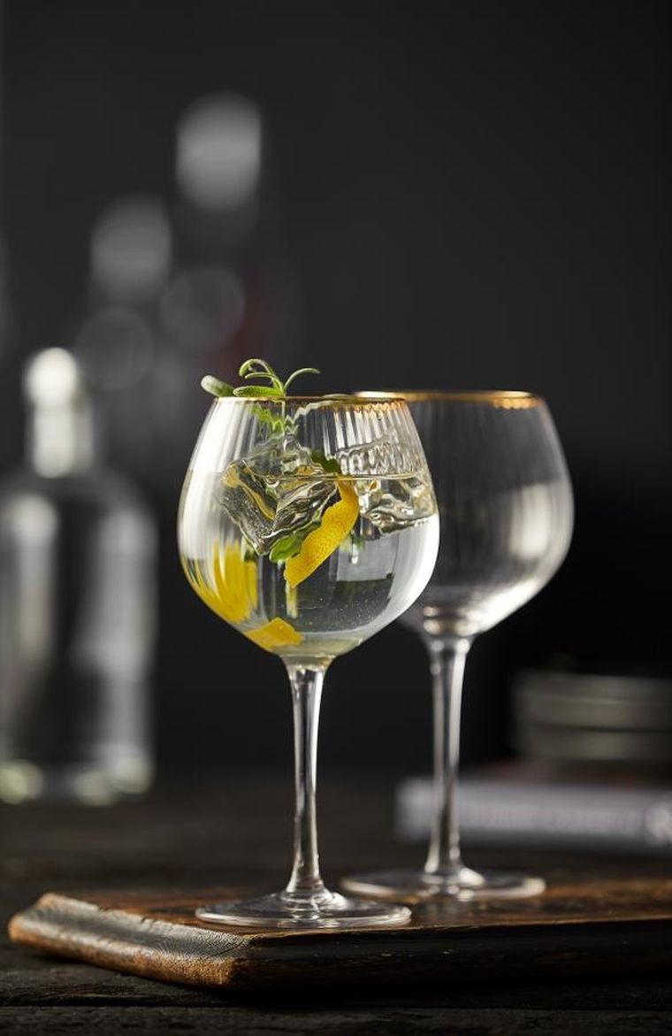 Lyngby Glas, kieliszki do ginu, Palermo, 570 ml, 4 szt.