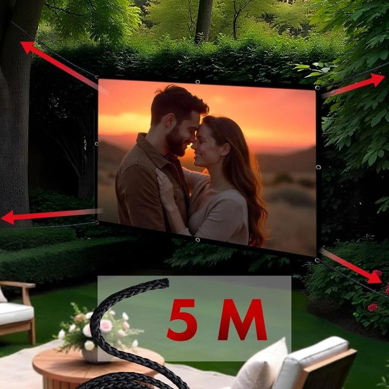 Maclean, ekran projekcyjny, 120", 4:3, 180-240 cm, MC-169