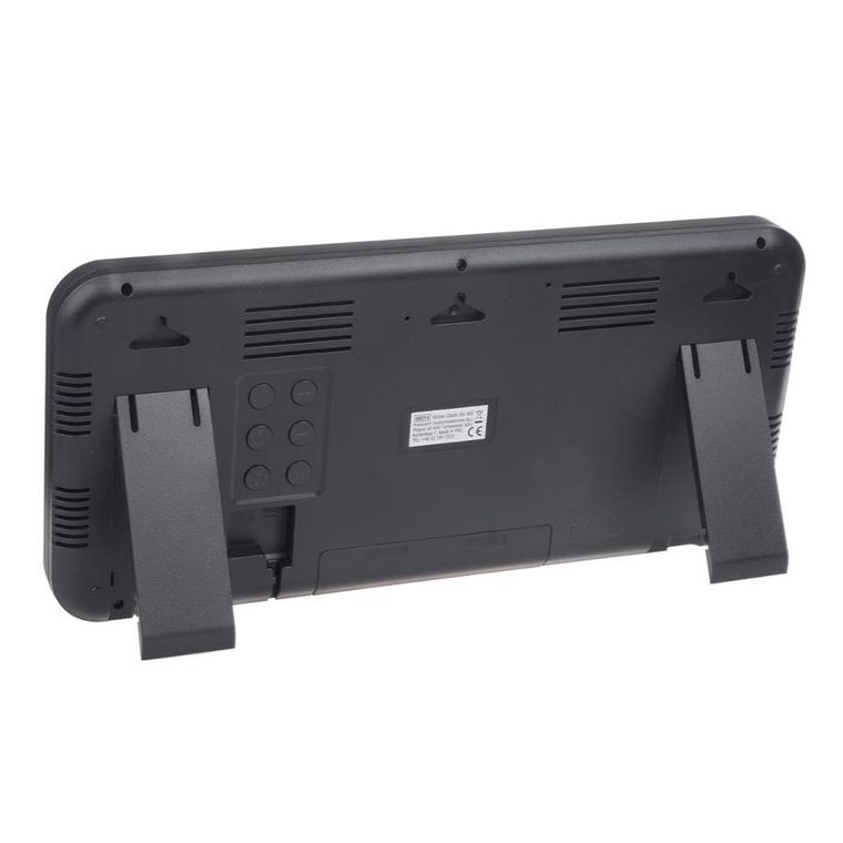 Maclean, GreenBlue, zegar ścienny LCD z czujnikiem temperatury, GB214