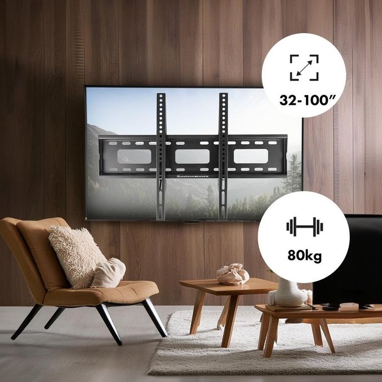 Maclean, Max Vesa, uchwyt do telewizora, 600-400 mm, 32-100", 80 kg, MC-419