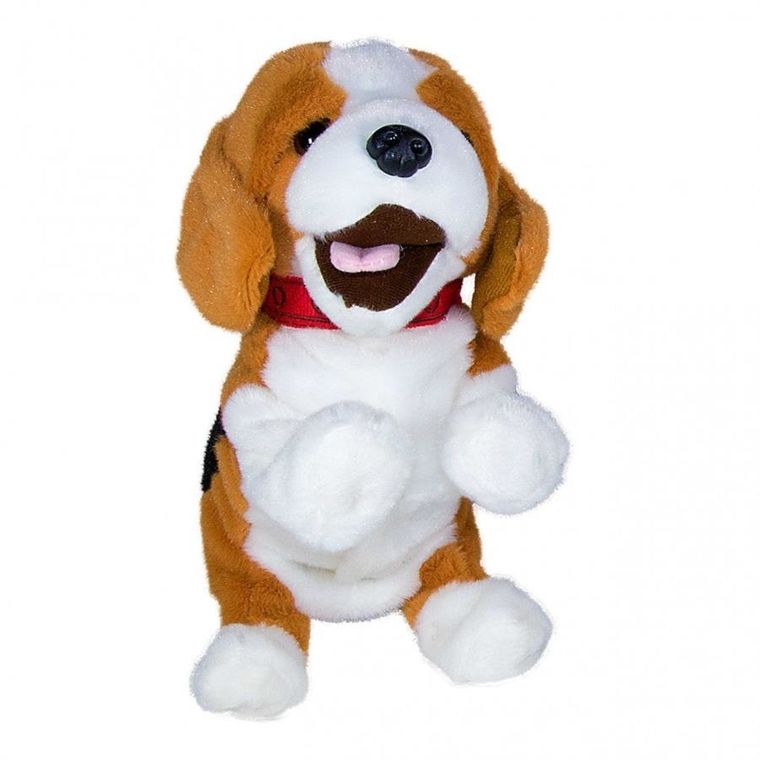 Madej, Beagle Figo, pies reagujący na komendy, maskotka interaktywna