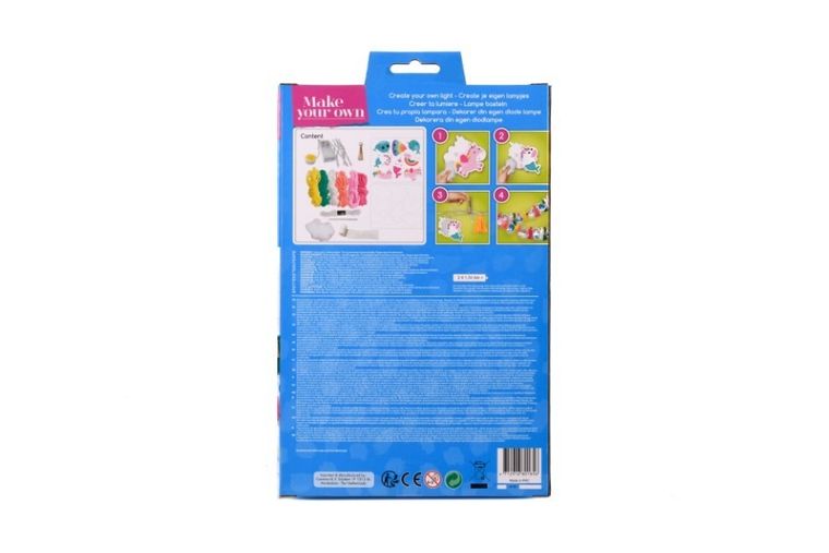 Make Your Own, lampka, girlanda LED, zestaw kreatywny