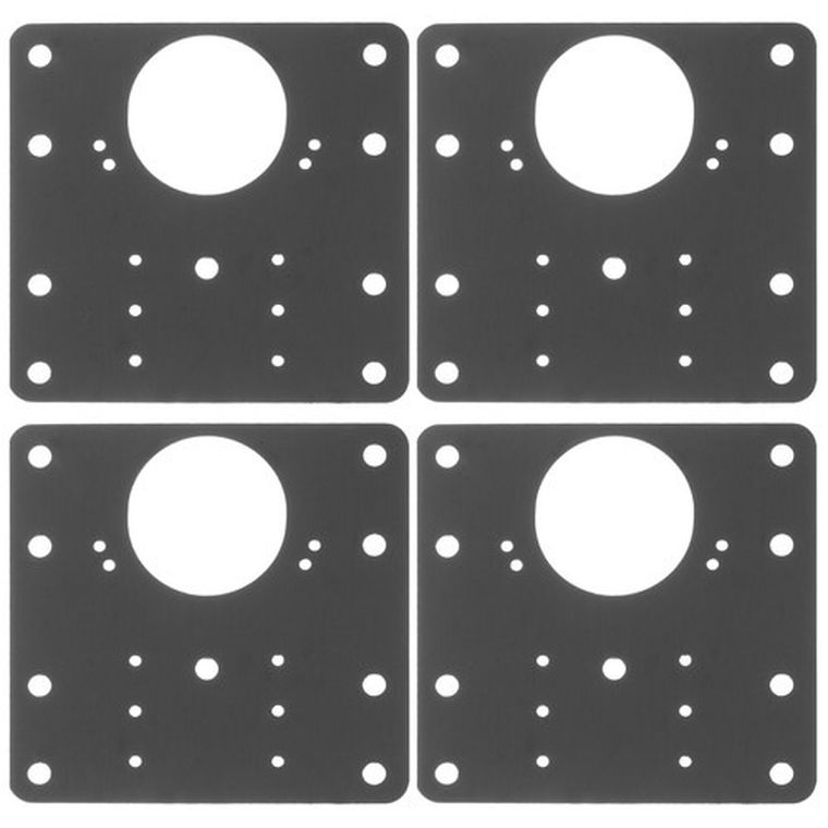 Malatec, płytka do naprawy zawiasów, 4 szt.