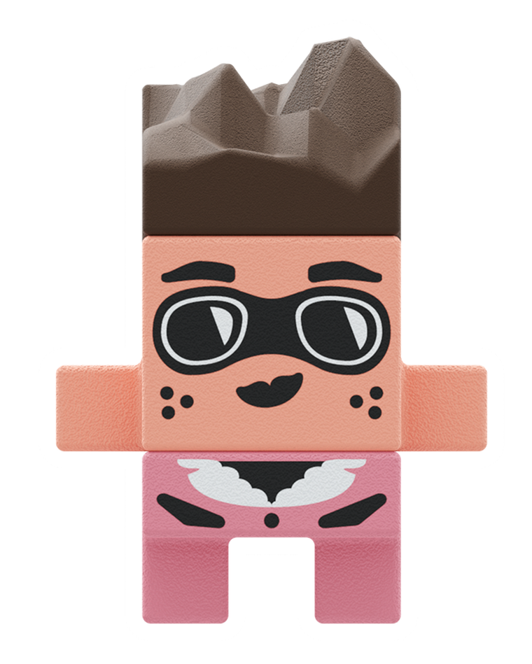 Marioinex, Mini Waffle, City, Pokaz lotniczy, klocki konstrukcyjne, 148 elementów