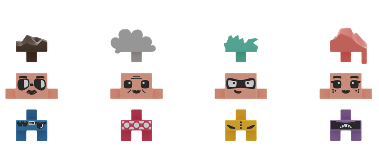 Marioinex, Mini Waffle, City, Ulica, klocki konstrukcyjne, 280 elementów