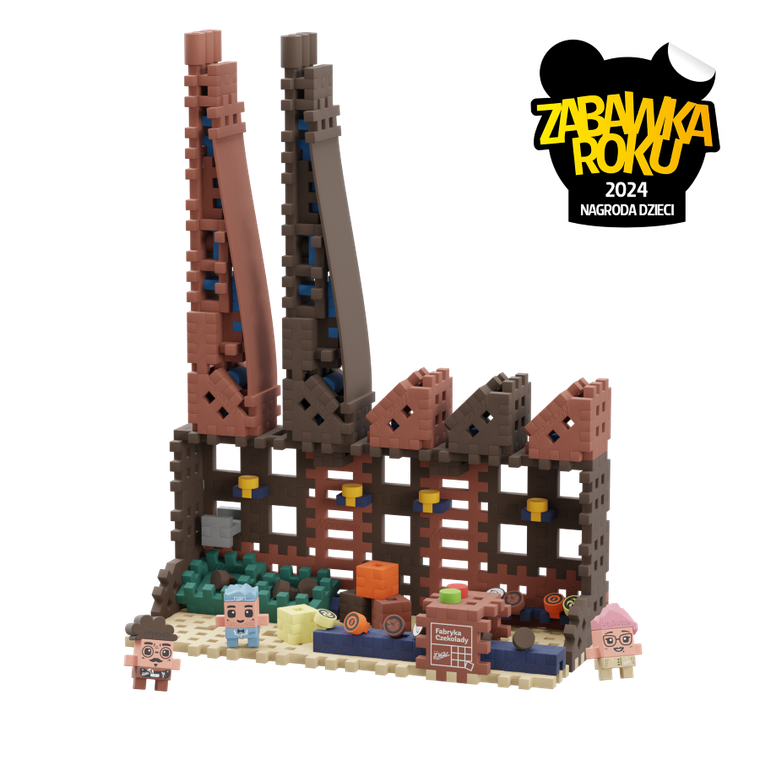 Marioinex, Mini Waffle, Wedel, Fabryka Czekolady, klocki konstrukcyjne, 230 elementów