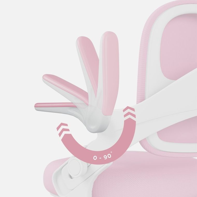 Mark Adler, Junior 4.3, fotel obrotowy dla dzieci, Pink