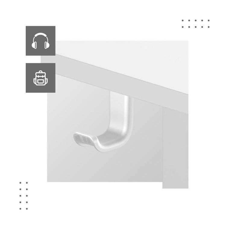 Mark Adler, Leader 7.0, biurko z regulacją wysokości, White, 120 cm