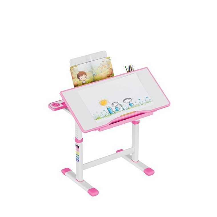 Mark Adler, Study 3.0 Pink, ergonomiczne biurko dla dziecka, 66 cm