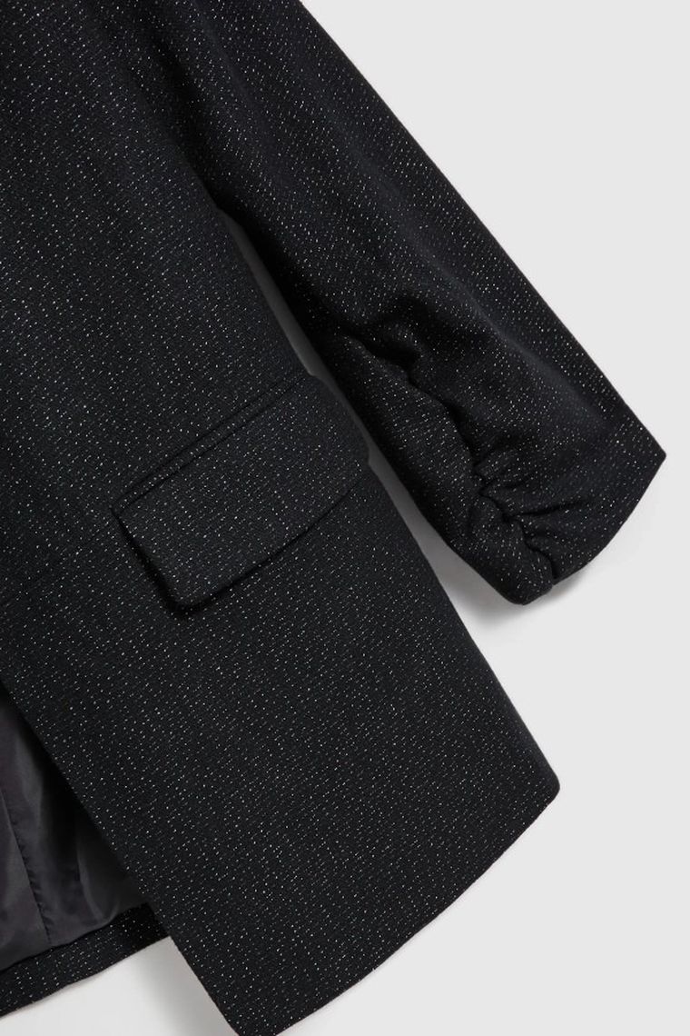 Marynarka damska, czarna, Moodo