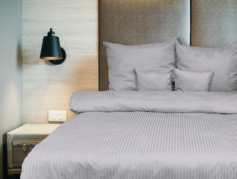 Matex, 3-częściowy komplet pościeli, adamaszkowa satyna bawełniana, 220-200 cm