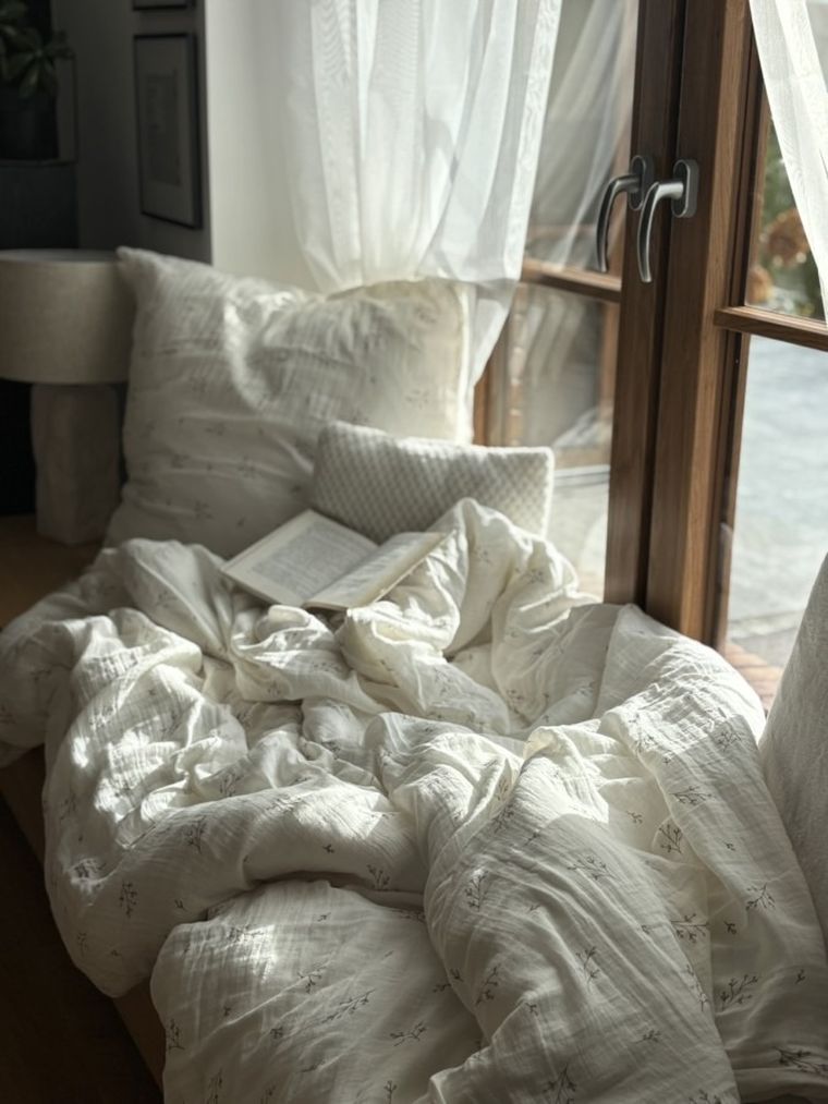 Matex, pościel bawełniana, muślinowa, 200-220 cm