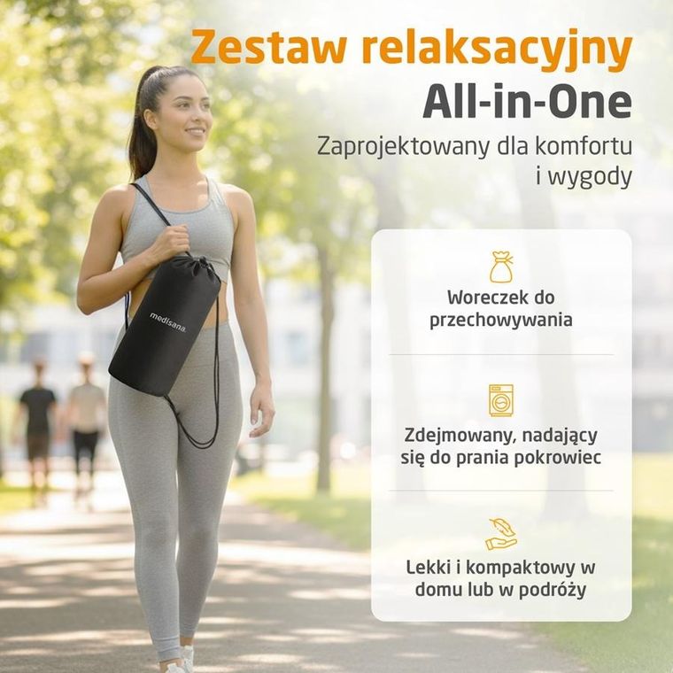 Medisana, mata do akupresury z funkcją grzania, MM 100