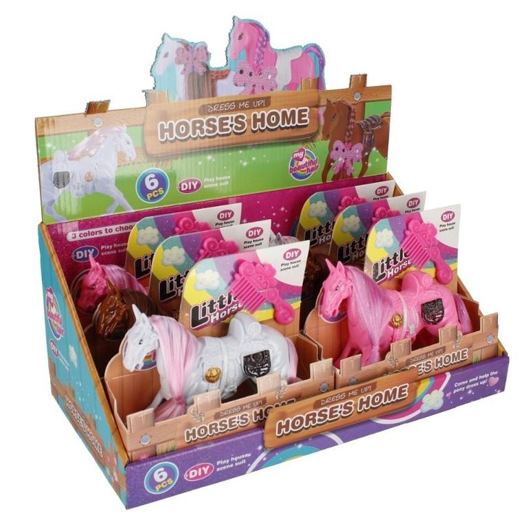 Mega Creative, koń, figurka z akcesoriami, 14 cm