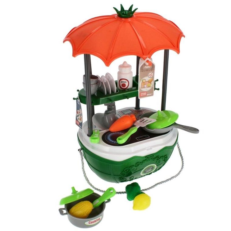 Mega Creative, kuchnia z akcesoriami, walizka