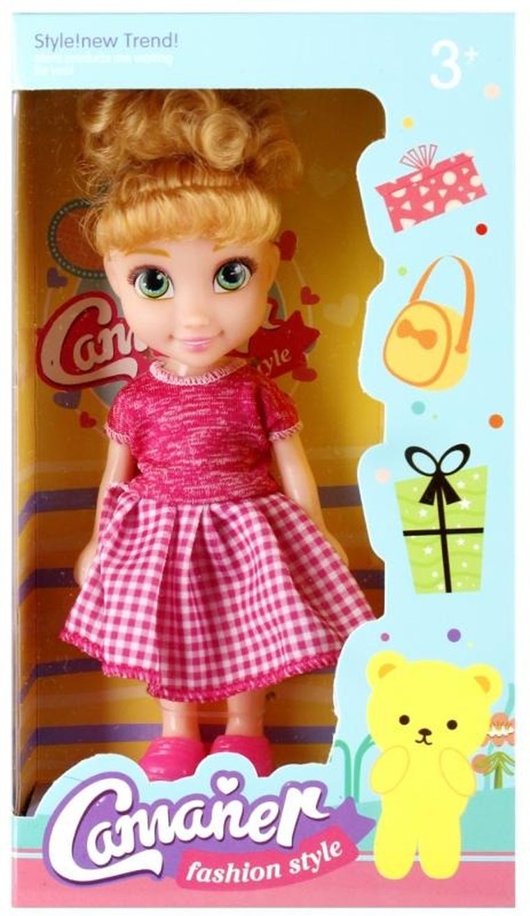 Mega Creative, lalka w sukience, 15 cm