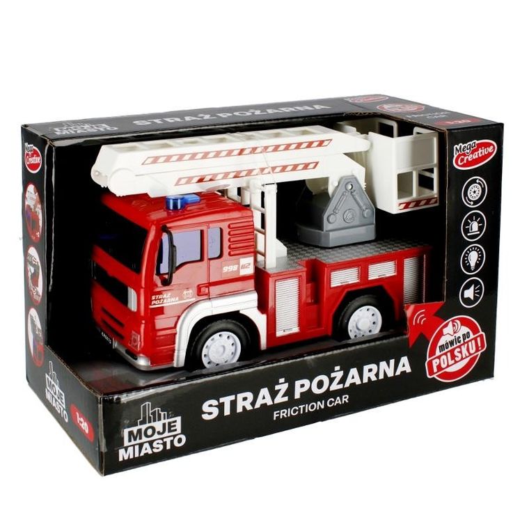 Mega Creative, Moje Miasto, straż pożarna, pojazd ratunkowy