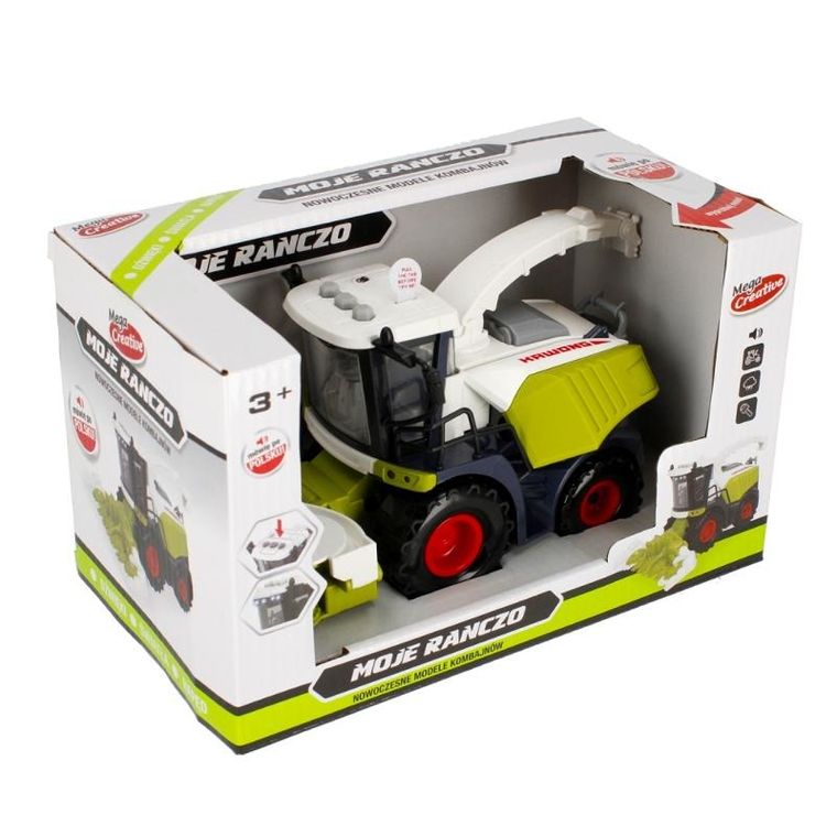 Mega Creative, Moje ranczo, Kombajn, pojazd, 21 cm