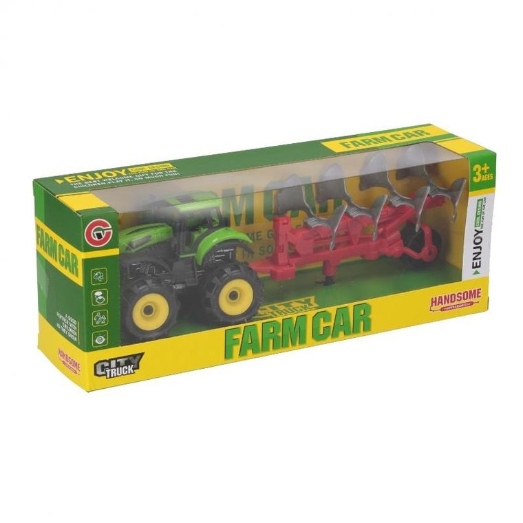 Mega Creative, traktor z przyczepą