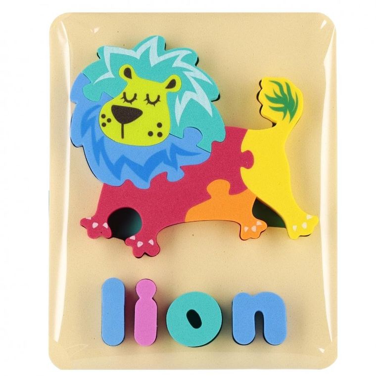 Mega Creative, Zwierzęta, puzzle piankowe, 1 szt.