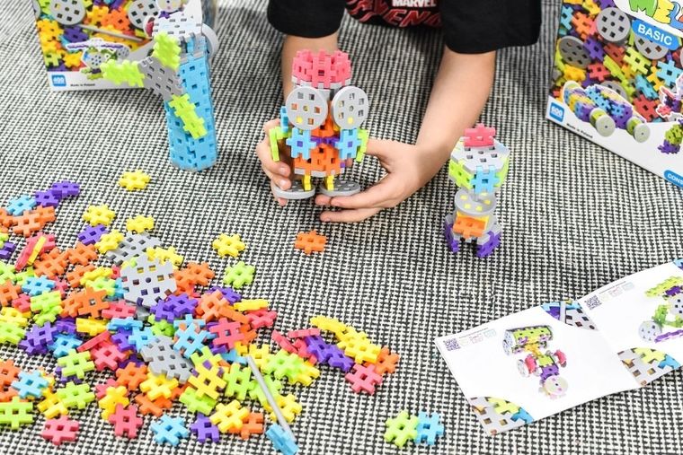 Meli, Constructor Edu, klocki konstrukcyjne, 1100 elementów