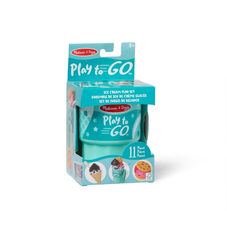 Melissa & Doug, Mini lodziarnia, zestaw podróżny