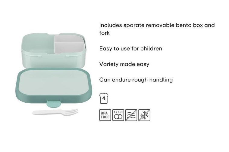 Mepal, Campus, lunchbox, Cool Mint