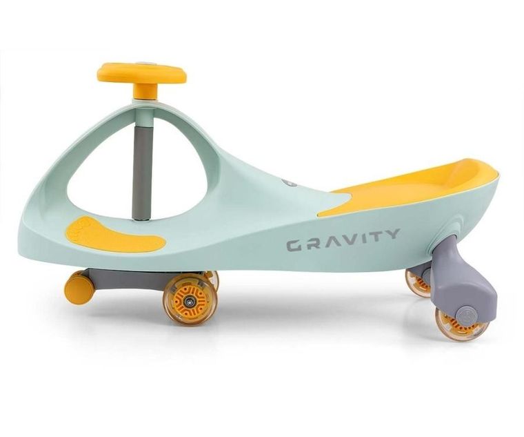 Milly Mally, Gravity, jeździk grawitacyjny, limonkowo-żółty