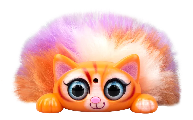 Mini Purrs, puszysty kotek, maskotka interaktywna, 1 szt.