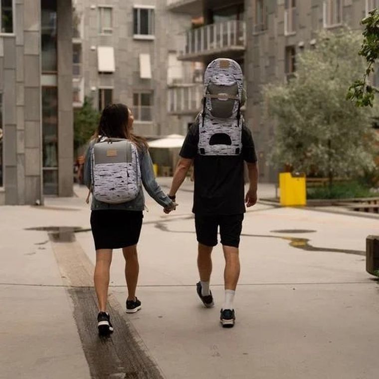 MiniMeis, G5, plecak dla rodzica, Birch