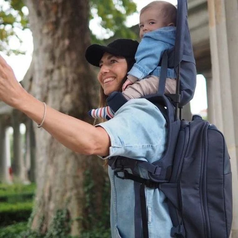 MiniMeis, G5, plecak dla rodzica, Dusk Blue