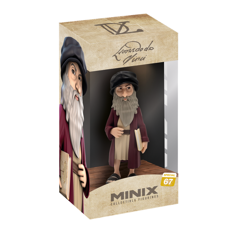 Minix, Leonardo Da Vincci, figurka kolekcjonerska