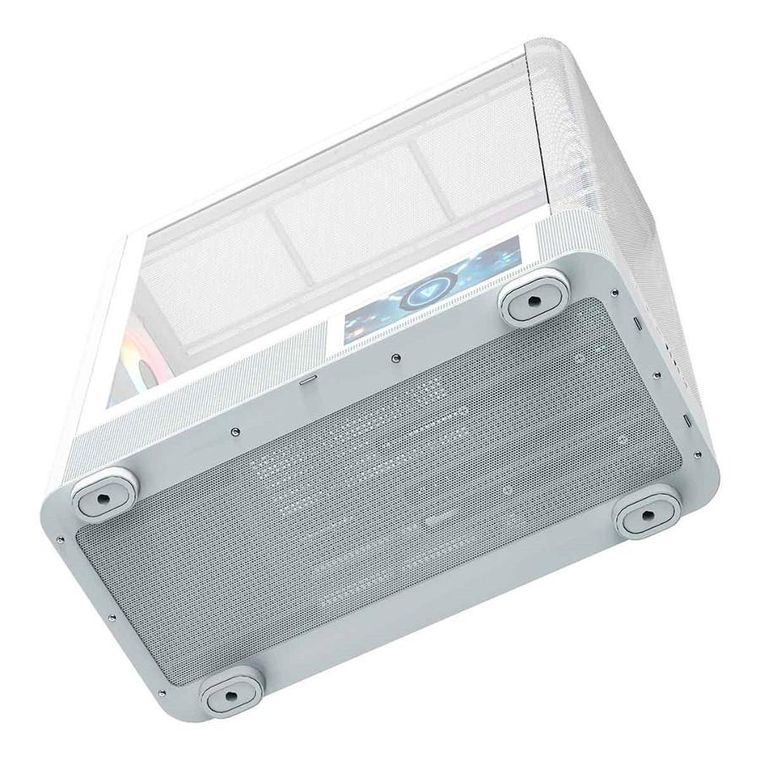 Modecom, Volcano, obudowa komputerowa, AQ400 ARGB MIDI, biała