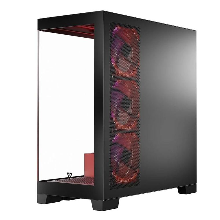Modecom, Volcano Space ARGB, obudowa komputerowa, czarna