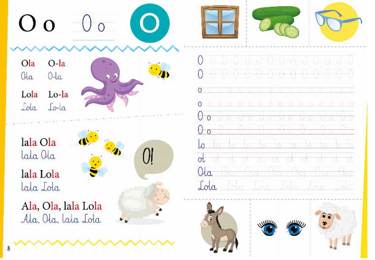 Mój Elementarz. Nauka czytania i pisania