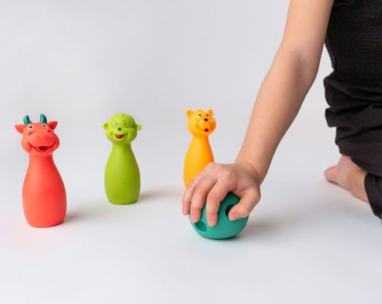 Mom's Care, miękkie kręgle, 4 elementy